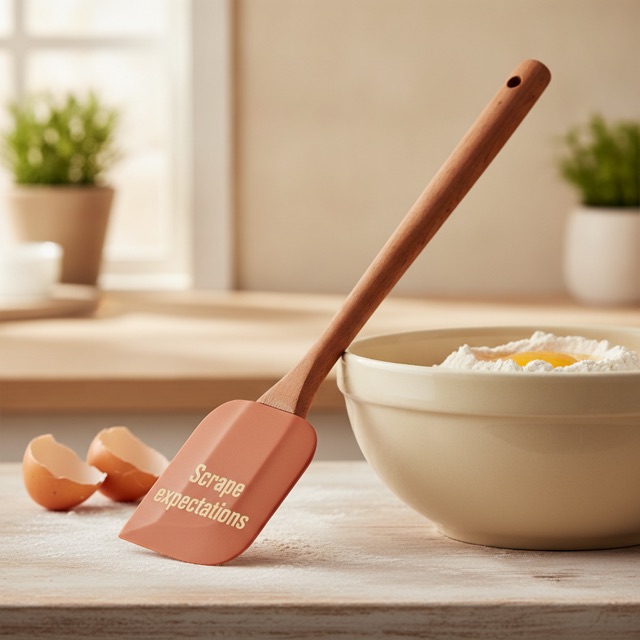 Scrape Expectations Spatula with “Scrape expectations”